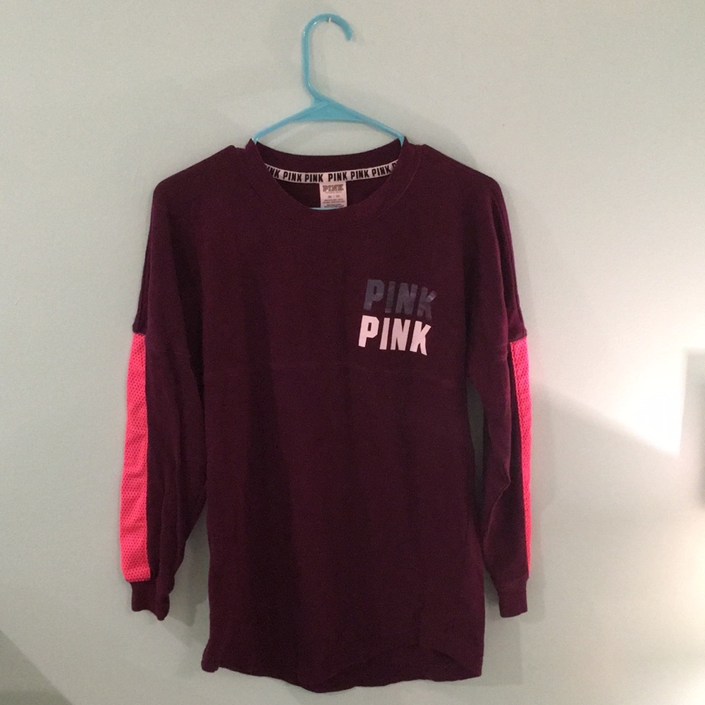VS PINK crew neck sweatshirt